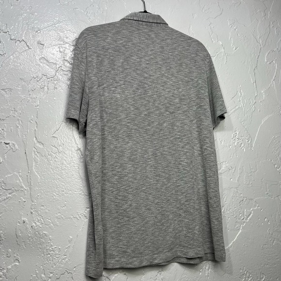 Theory Men's Gray Polo Modal Casual Size XL - Picture 3 of 8